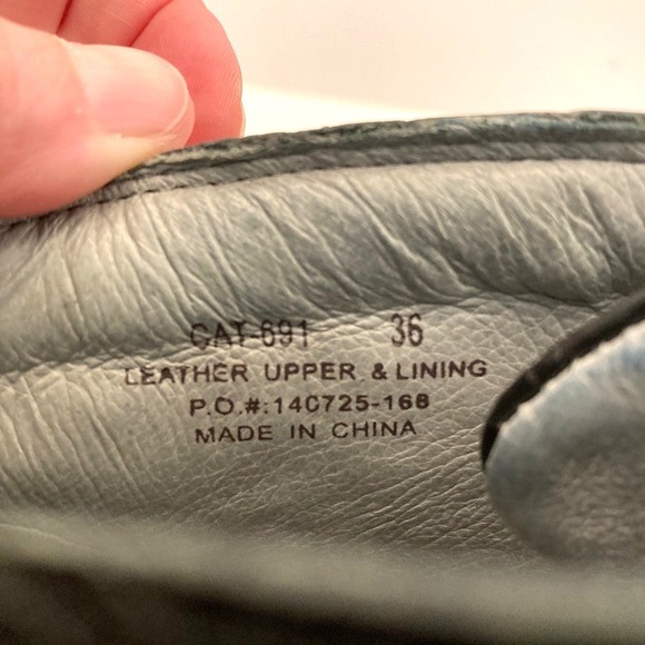 Alegria Womens Caiti Ankle Booties 36 US 6-6.5 Black Tooled Leather Boho Buckle - Picture 9 of 10